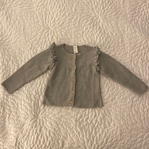 SOLD - NWT - H&M Ruffle-trimmed Cardigan